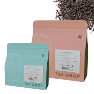 Tea Drop - English Breakfast (Loose Leaf / Double Serve Tea Bags)