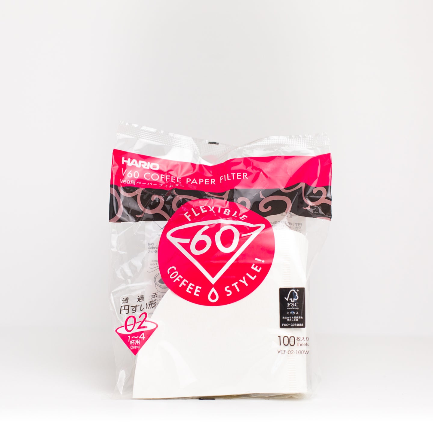 Hario V60 Paper Filter 02 - 100 Pack