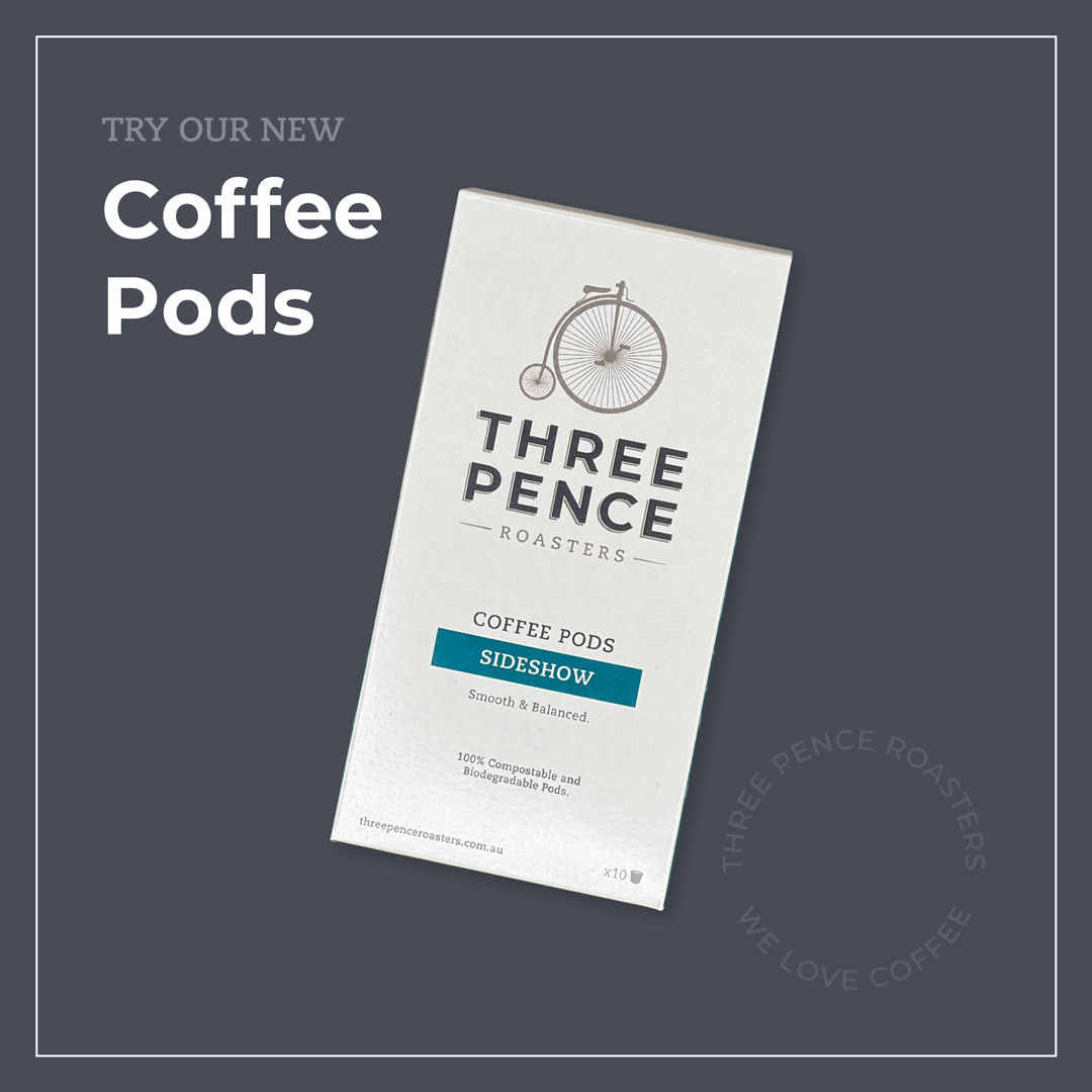 Three Pence Sideshow Coffee Pods