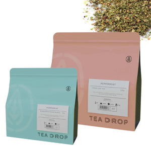 Tea Drop - Peppermint Tea (Loose Leaf / Double Serve Tea Bags)