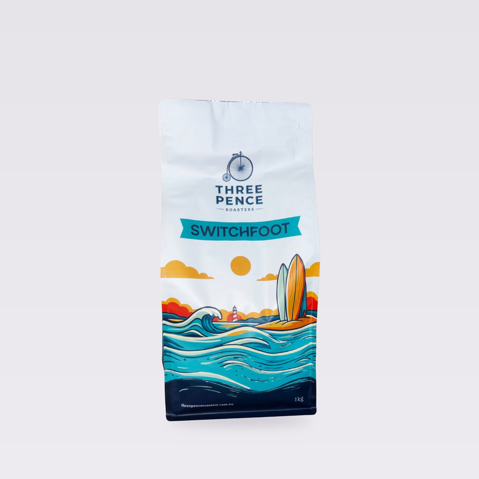 Switchfoot Blend 1kg coffee bag — Three Pence Roasters