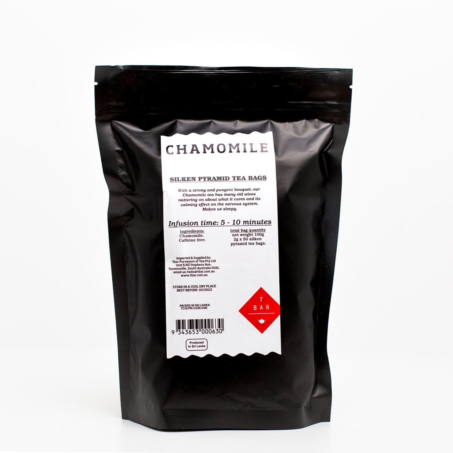 T-Bar Chamomile Tea Bags